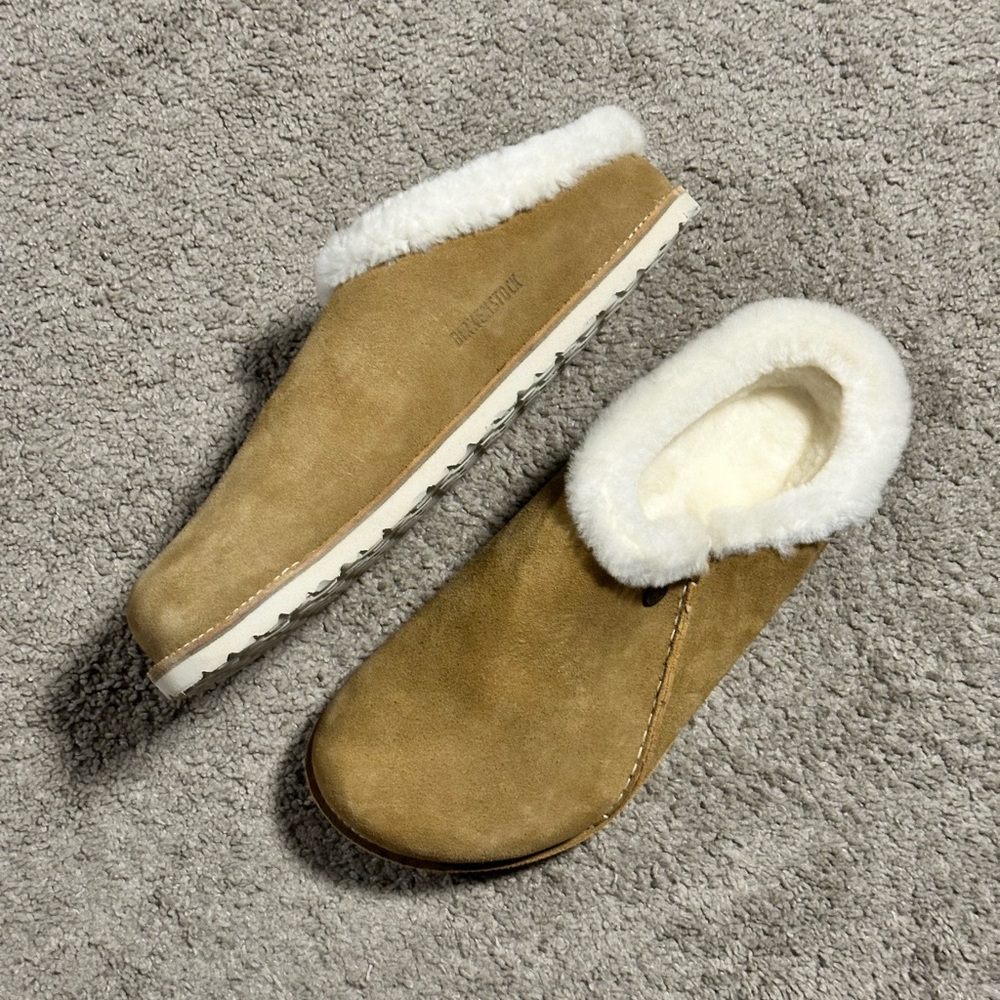 NWT Birkenstock Mens Zermatt Premium Suede Leather Loafers